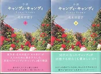 帯付き「小説キャンディ・キャンディFINAL STORY 」上下巻□名木田恵子