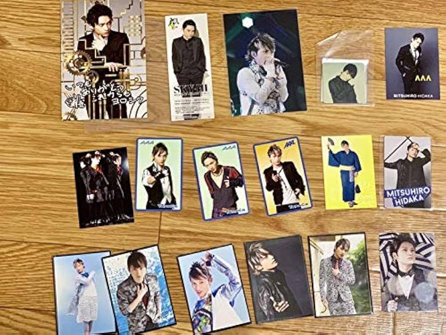 Amazon.co.jp: AAA 日高 sky-hi SKY-HI カード トレカ マグネット 17点