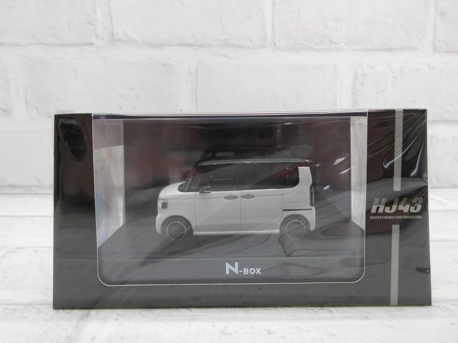 1/43 新型 ホンダ N-BOXカスタム カラーサンプルミニカー