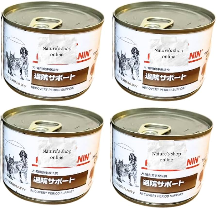 Amazon.co.jp: ロイカナ 犬猫用 退院サポート ウェット 缶 療法食 195g