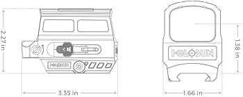 Amazon.co.jp: [HOLOSUN/ホロサン] HS512C Enclosed Reflex レッド