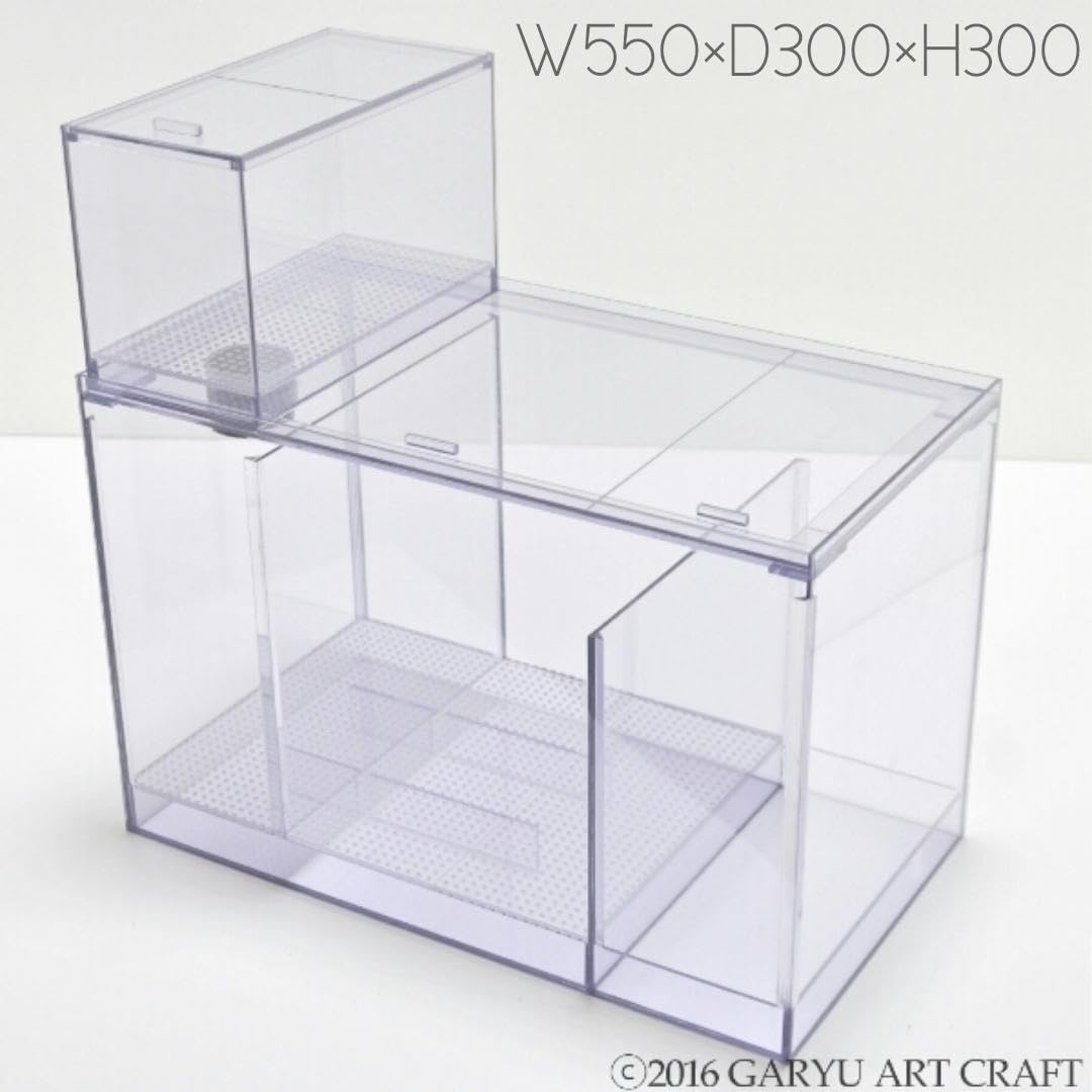 □小型国産2層式濾過槽□250×200×200h□オーバーフロー水槽用□ 【公式