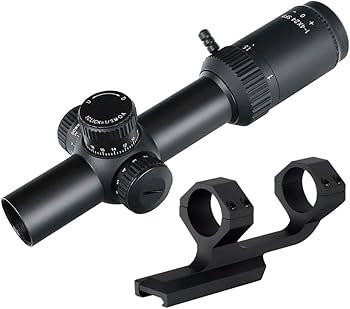 Amazon.co.jp: ohhunt 1-4x24スコープ1-4x LVPOスコープ第二焦点平面
