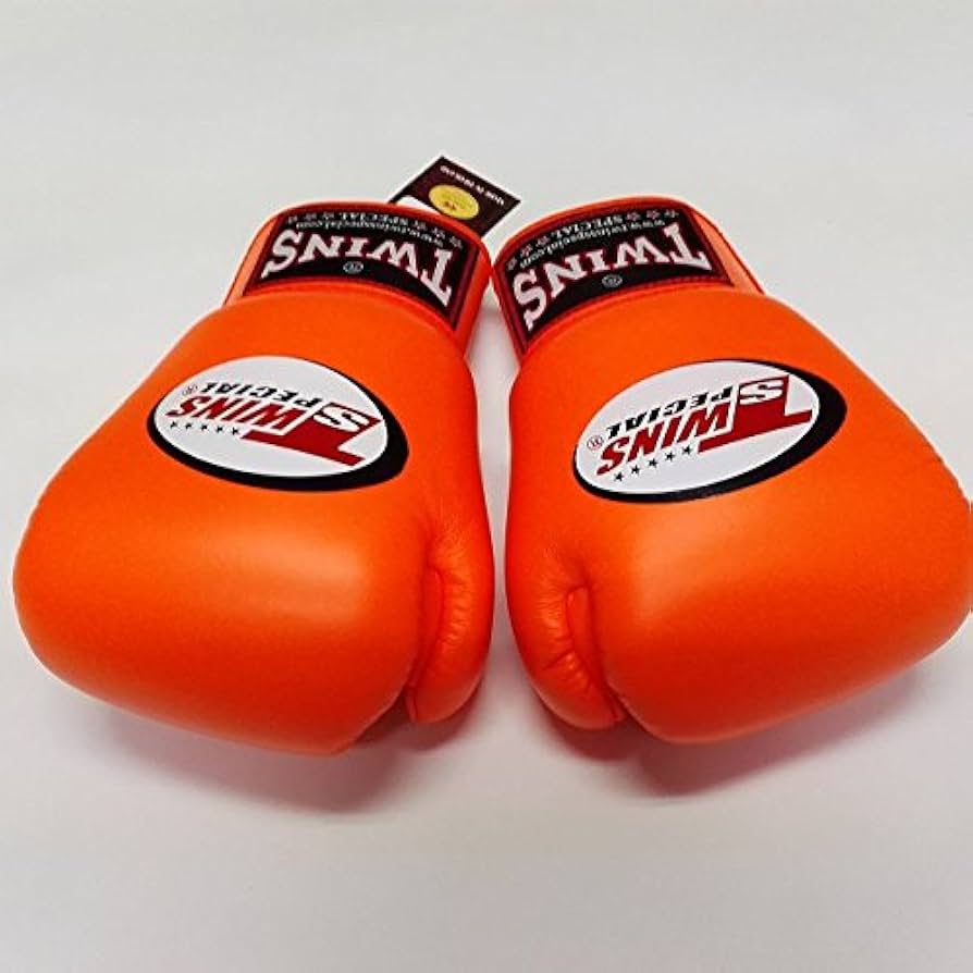 新品 正規 TWINS 本格 ボクシンググローブ サイズ選択 PUオレンジ 新品