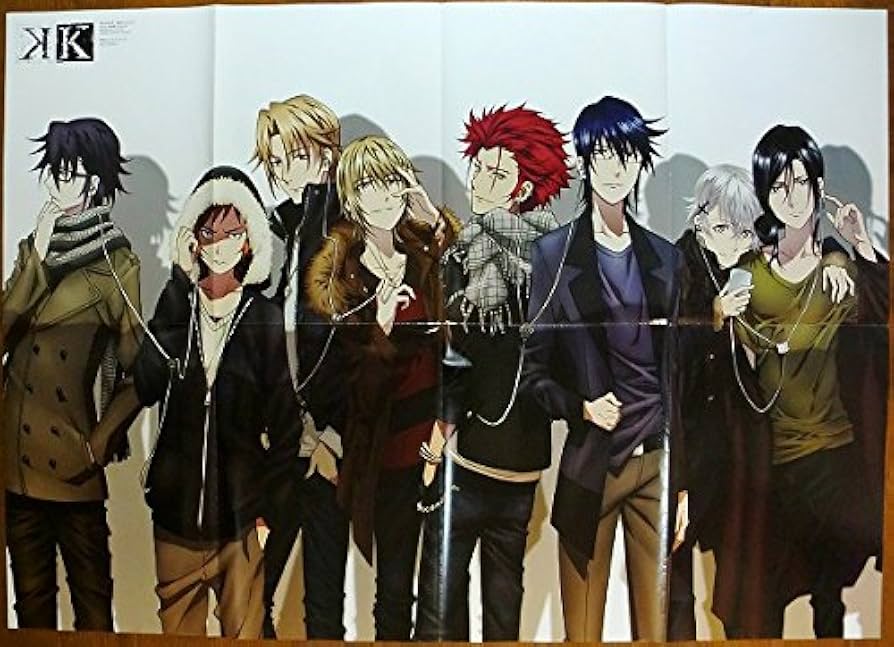 アニメK ラミネート加工ポスター 伏見猿比古 アニメイト大阪梅田