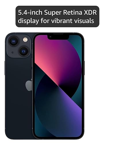 Amazon.com: Apple iPhone 13 Mini, 256GB, Midnight - Unlocked