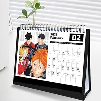 Amazon.co.jp: ハイキュー カレンダー 2026年 日向翔陽 影山飛雄 孤爪