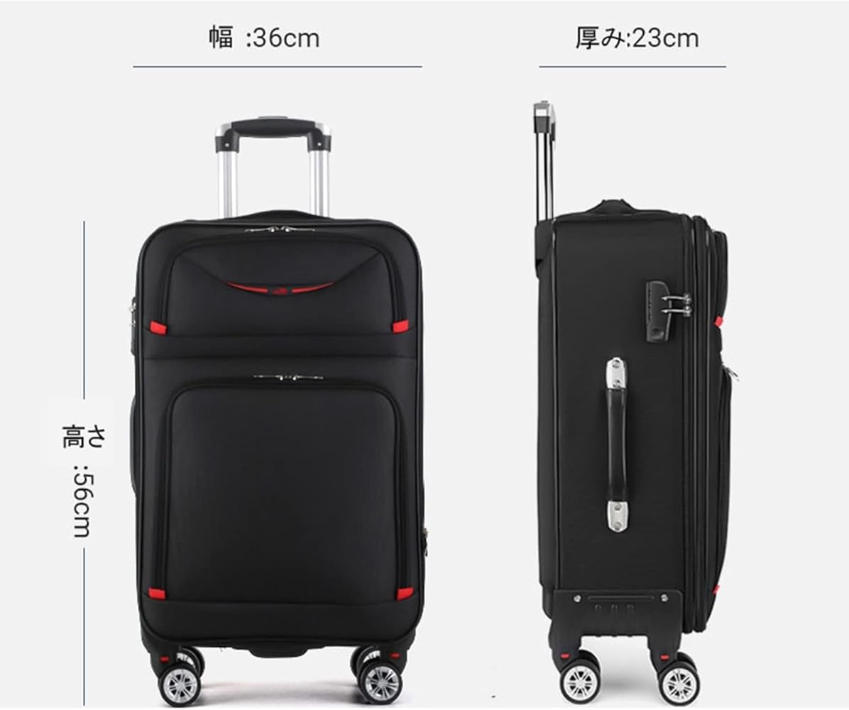 Amazon | [Sakunaca] ソフトキャリーケース スーツケース