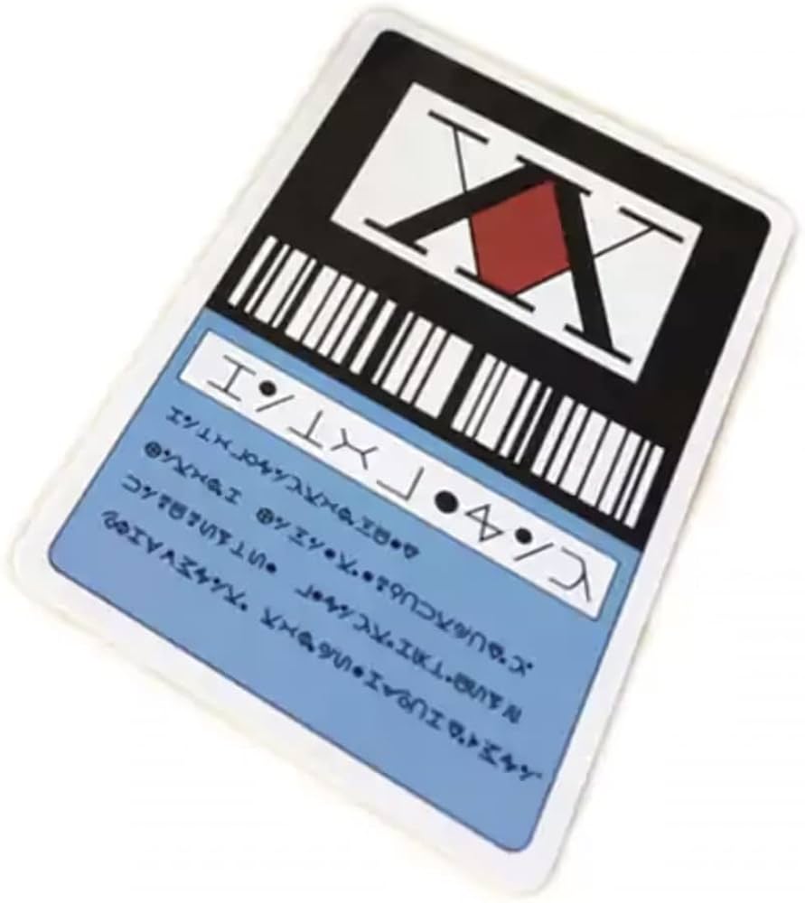 Amazon.co.jp: HUNTER×HUNTER ハンターライセンスカード ゴン キルア