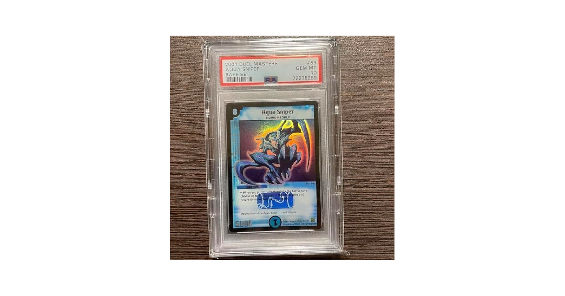 デュエマ アクアスナイパー 英語版 PSA10 duel masters Aqua Sniper