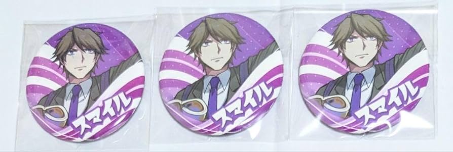 ワイテルズ 缶バッジ 福岡 スマイル