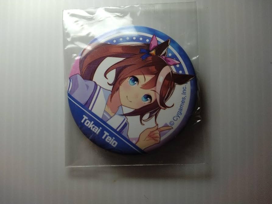 ウマ娘 トウカイテイオー 缶バッチ 缶バッジ 制服