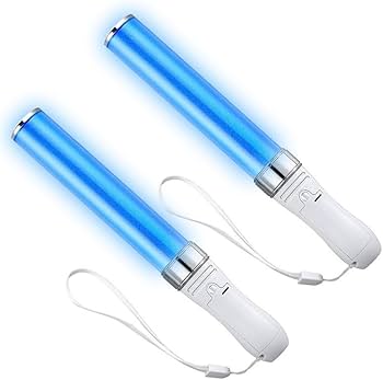 Amazon.co.jp: HAYOKU 2本コンサートライト ペンライト 自動切替+手動