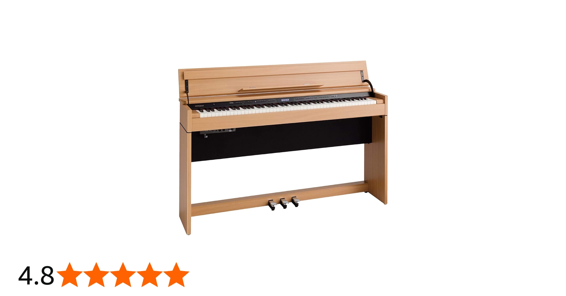 Amazon | Roland DP603 NBS ナチュラルビーチ調仕上げ 電子ピアノ 88