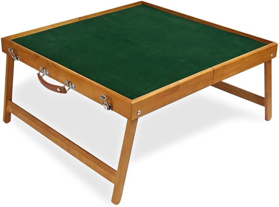 Amazon | ZEMUS 折りたたみ式 麻雀卓 小型軽量 | 卓 (パターン2：麻雀