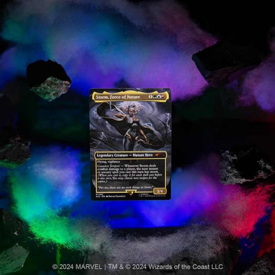 Amazon.com: Secret Lair x Marvel's Storm Foil Edition : Toys & Games