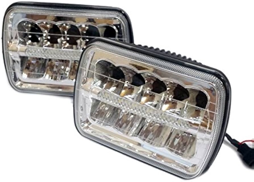 Amazon | DRL デイライト付! LED ヘッドライト S13 180SX KP61 AE86