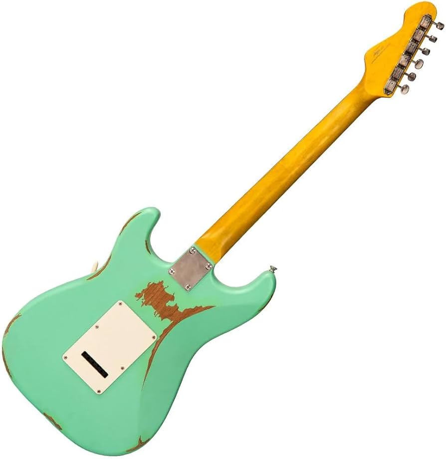 Amazon.co.jp: VINTAGE V6 ICON エレキギター ~ アンティーク調