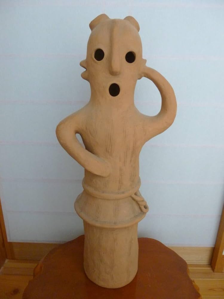 Amazon.co.jp: 埴輪踊る人①高さ63.5m踊る埴輪はにわ特大大型検