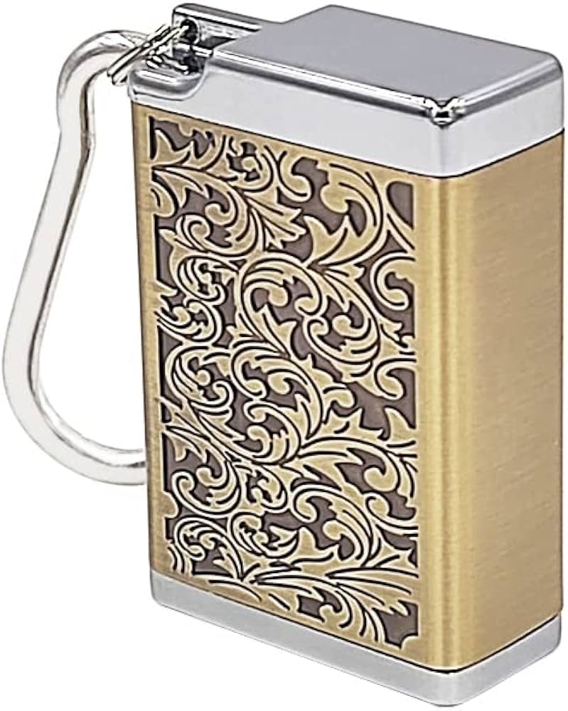 Amazon.com: Hourwof Metal Portable Ashtray with lid,Outdoor Pocket