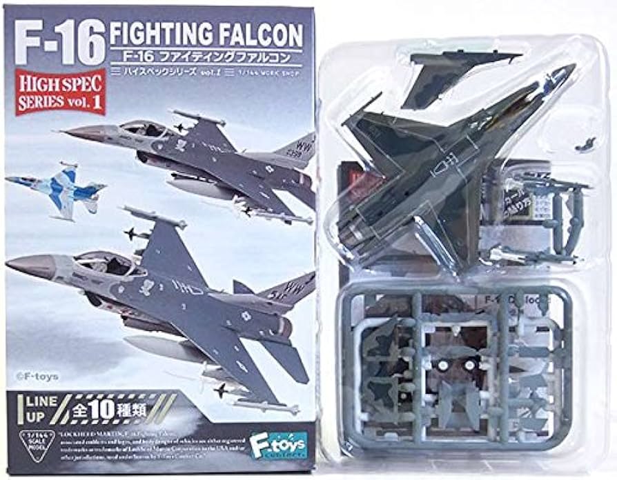 エフトイズ 1/144 ハイスペックシリーズ F-16 ファイティング