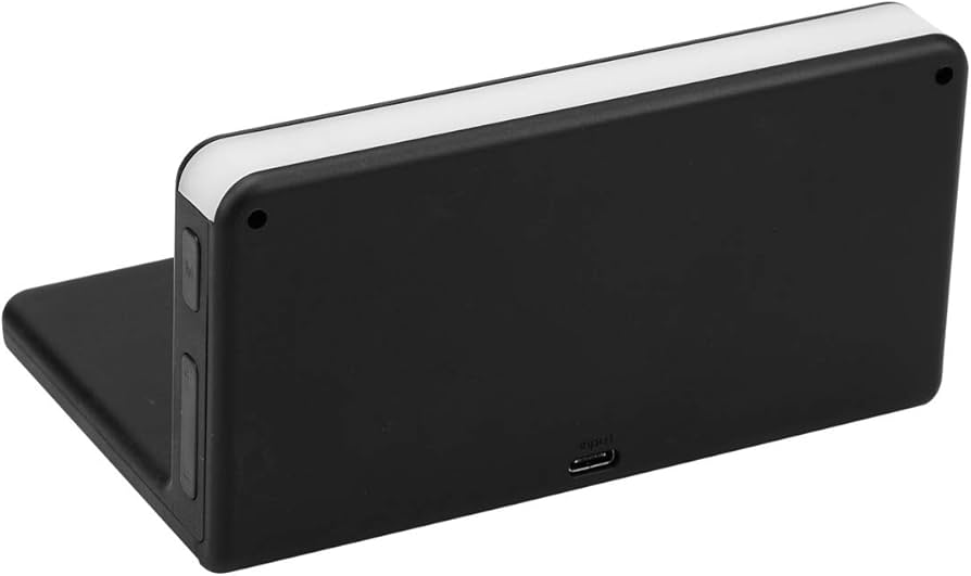 Amazon.co.jp: チャージャークロック ワイヤレス充電1USB出力 目覚まし