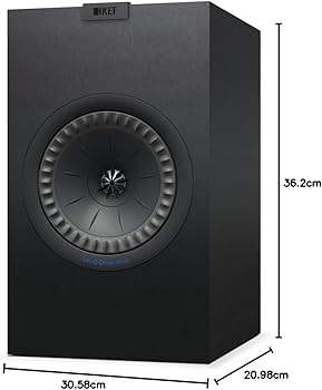 Amazon.co.jp: KEF Q350 ブラック ブックシェルフスピーカー ハイレゾ