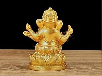 Amazon.co.jp: ガネーシャ 置物 風水 インドの神様 象 オブジェ