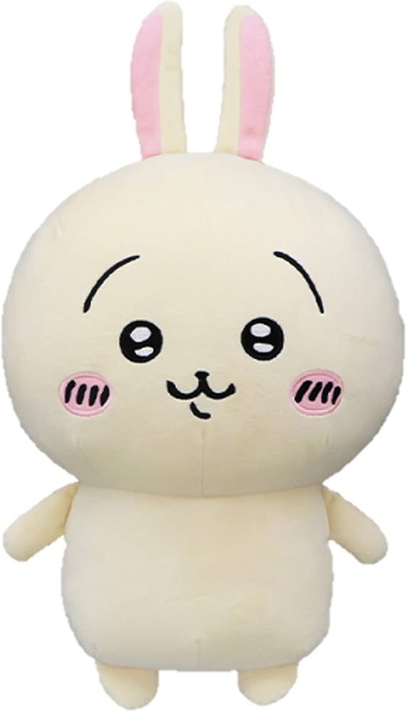 新品未開封 ちいかわ×阪急電鉄 50cmビッグぬいぐるみ うさぎ 楽天市場