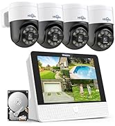 Hiseeu 防犯カメラ 12インチLCD液晶モニタ一体型NVR 1920P Amazon.co