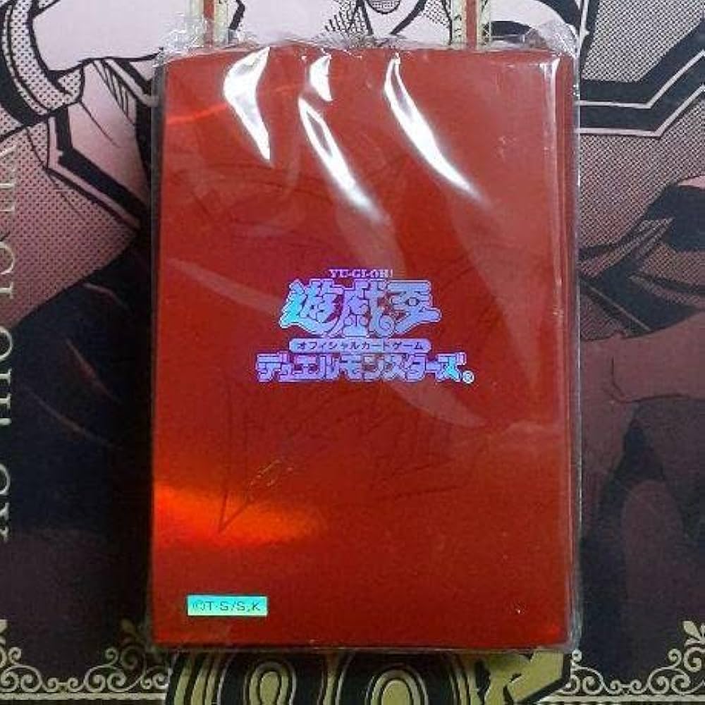 希少遊戯王 スリーブオシリスレッド赤おまけ付