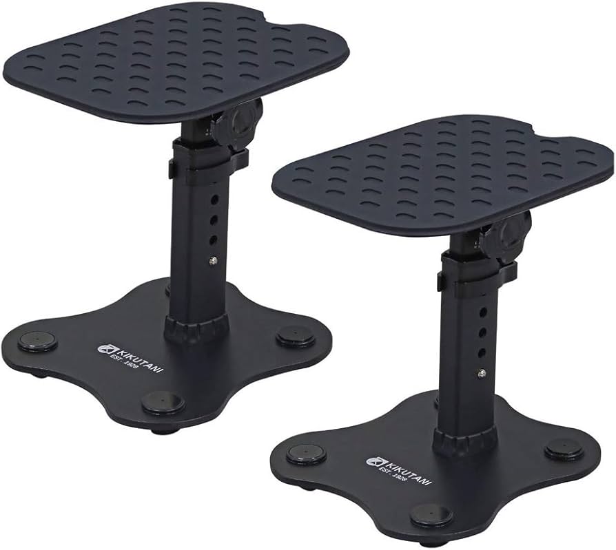 Amazon | キクタニ モニタースピーカースタンド(ペア) 天板:220mm