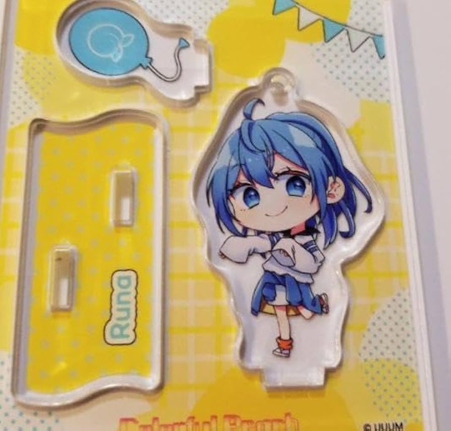 Amazon.co.jp: カラフルピーチ からぴち るな イオン アクリルスタンド