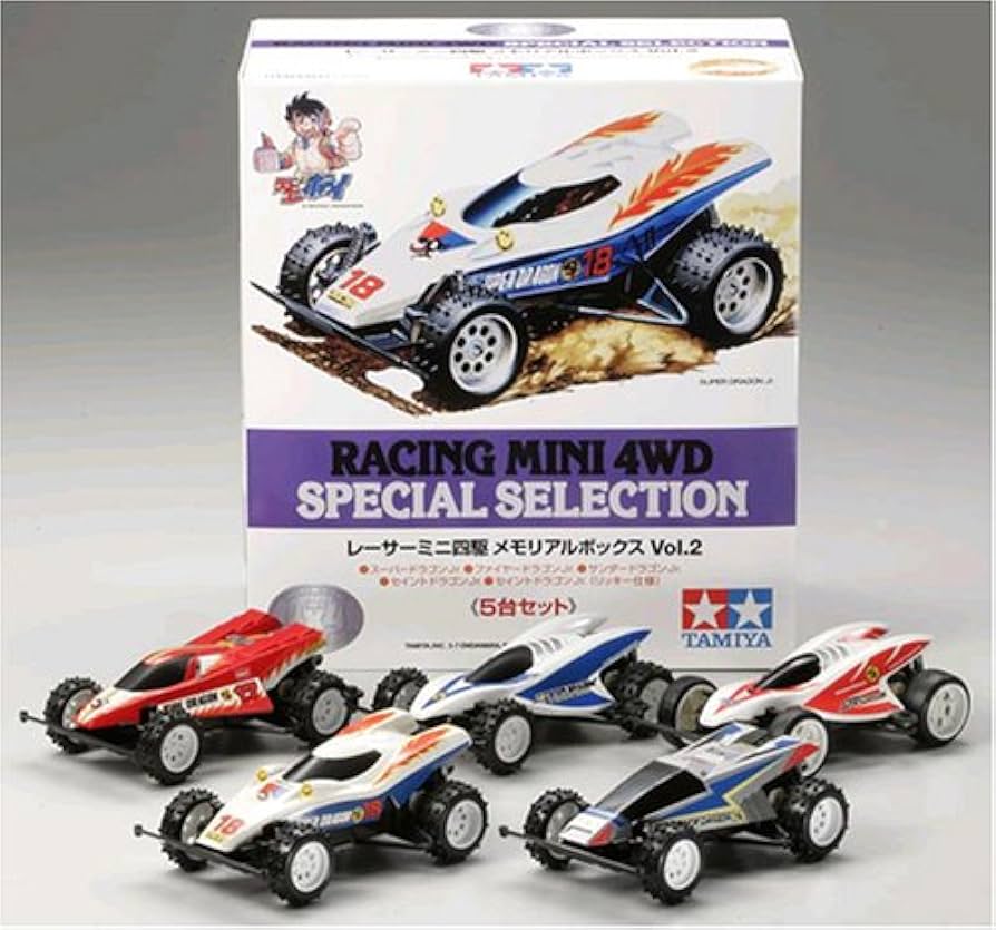 Amazon | タミヤ 1/32 レーサーミニ四駆メモリアルボックス Vol.2 通販