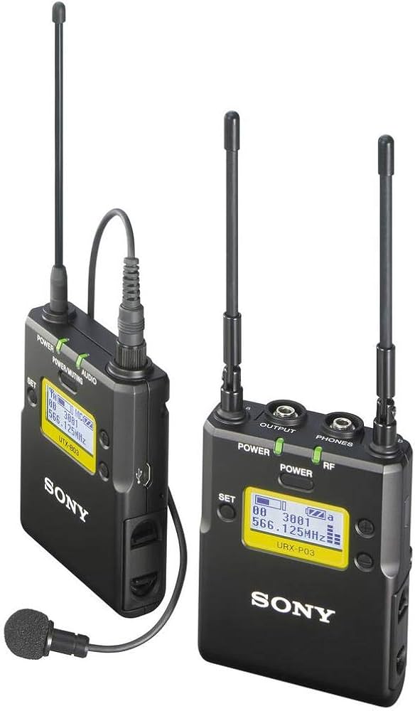 ソニー UWP-D11 ワイヤレスマイク UTX-B03 URX-P03 送受信 Amazon.com