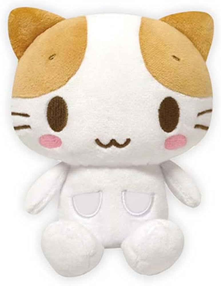 マシュマロみたいなふわふわにゃんこ マスコット Amazon.co.jp: ケイ