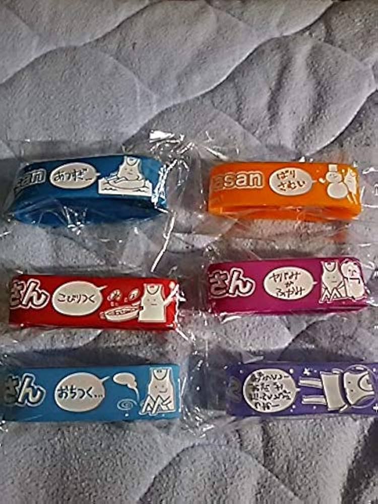 Amazon.co.jp: ヤバイTシャツ屋さん ラバーバンド 6種セット ヤバT