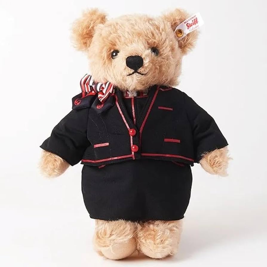 JAL Teddybear テディベアJAL SHOP1000体限定アンティーク 2025年最新