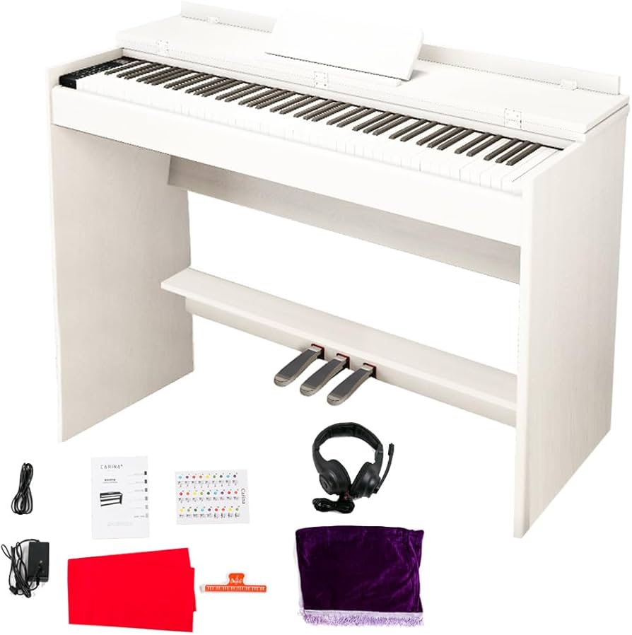 Amazon | Carina 電子ピアノ 88鍵盤 キーボード ハンマーアクション