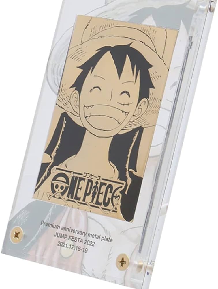 ワンピース 麦わらストア 限定 プレミアムメタルプレート ワンピース