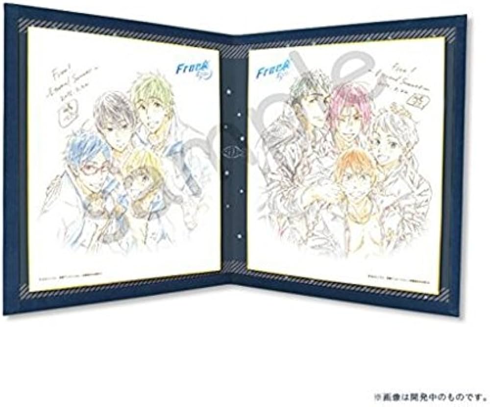 Amazon.co.jp: Free!-Eternal Summer- 複製原画色紙アルバム : ホビー