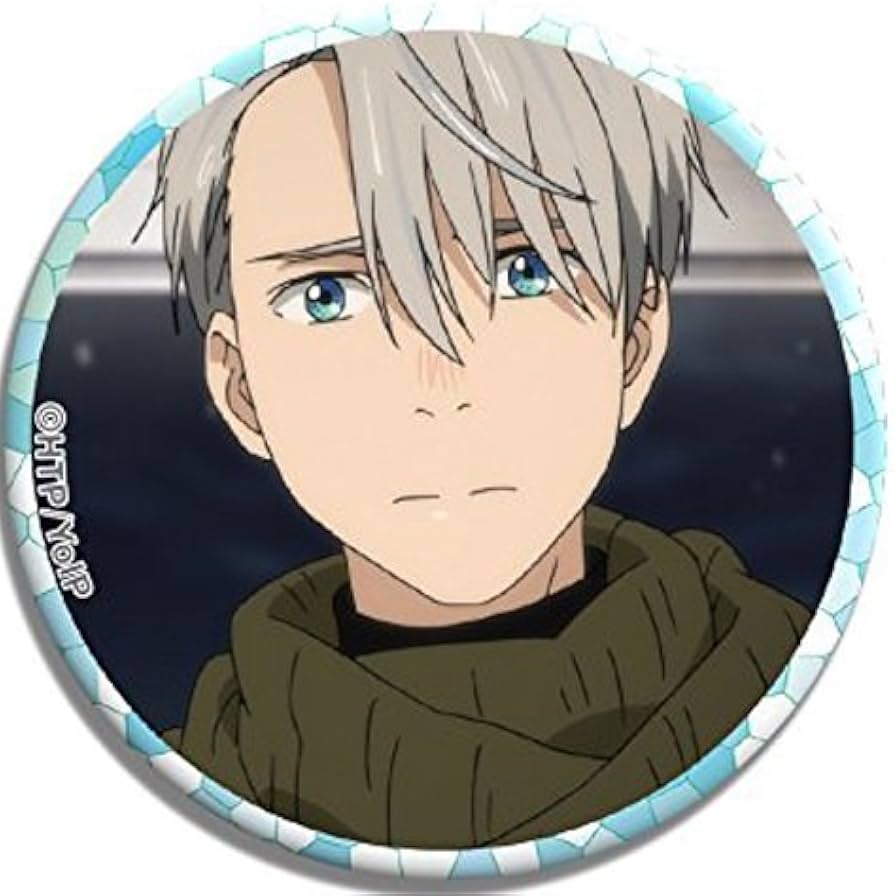 ヴィクトルニキフォロフ 缶バッジ 缶バッチ ユーリオンアイス ユーリ