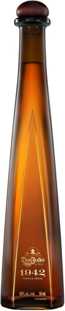 Amazon.co.jp: ドンフリオ 1942 ミニ 38度 50ml 正規品 正規 テキーラ