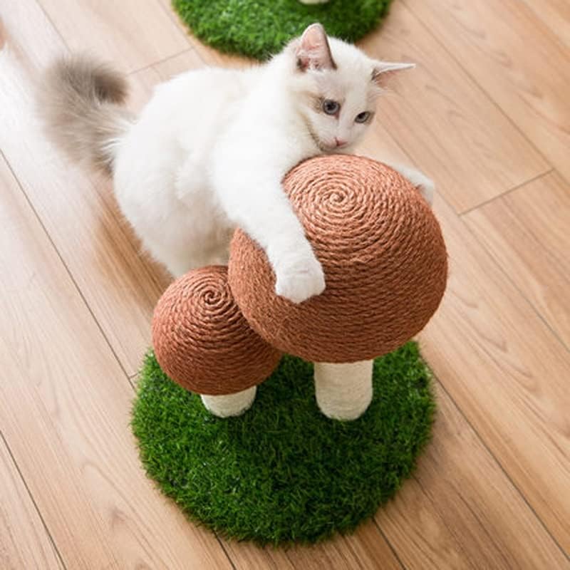 SMEJS ボールスクラッチポスト猫子猫登山マッシュルームの
