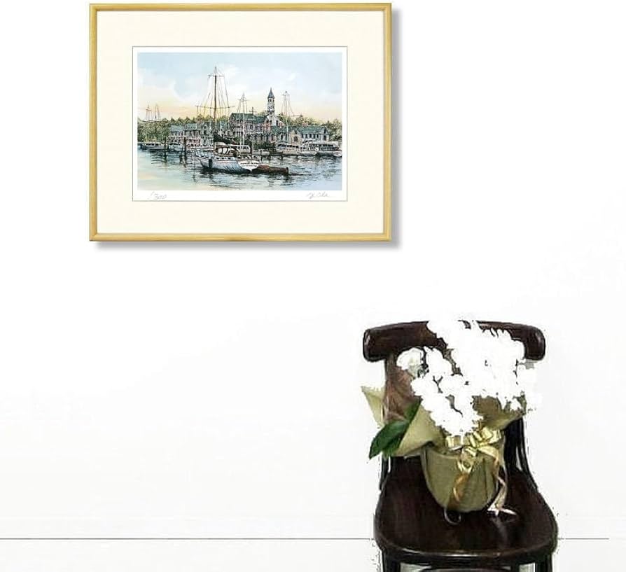 Amazon｜織田義郎 ニューポートIII ナチュラル エッチング＋手彩色