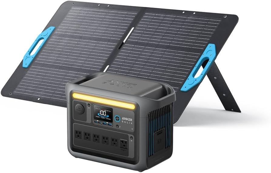 Amazon.co.jp: Anker Solix C1000 Portable Power Station with 625