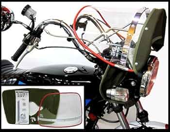 Amazon | Z-FATHER 旭風防 クリア(赤縁)(緑布タレ) | スクリーン本体