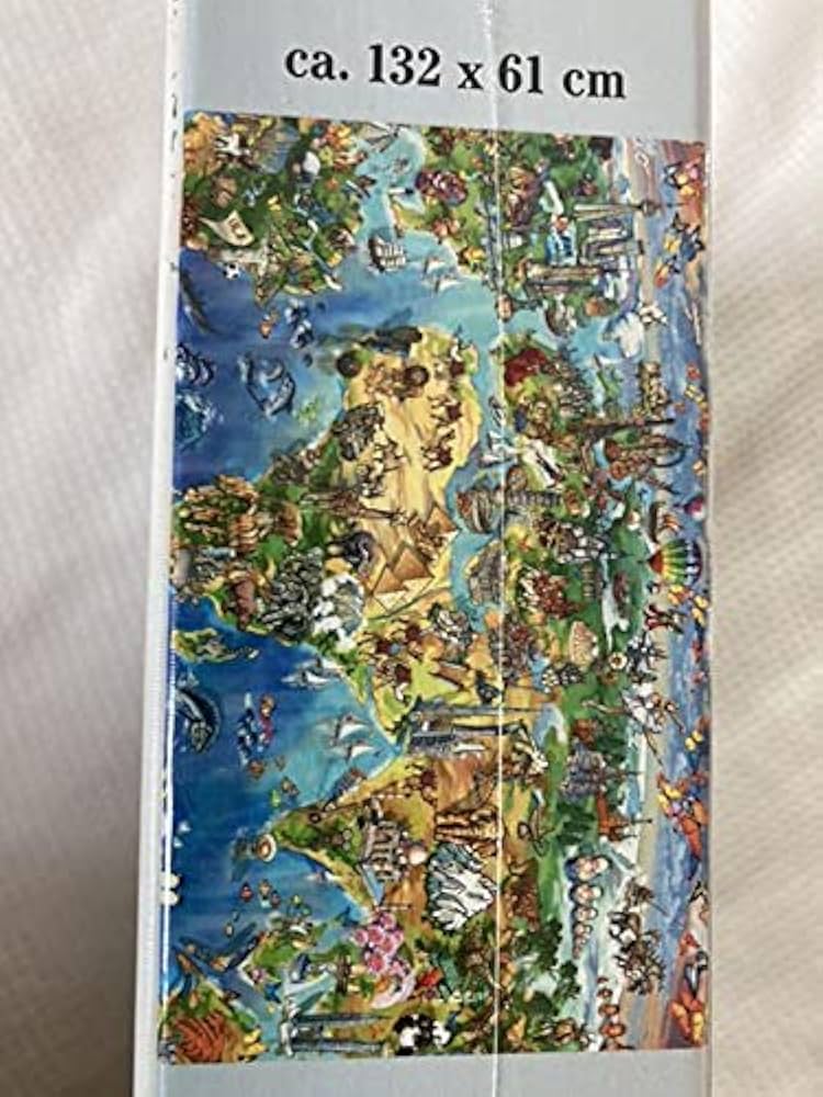 Amazon | 製造終了品 レア 2000ピース 世界地図 ジグソーパズル