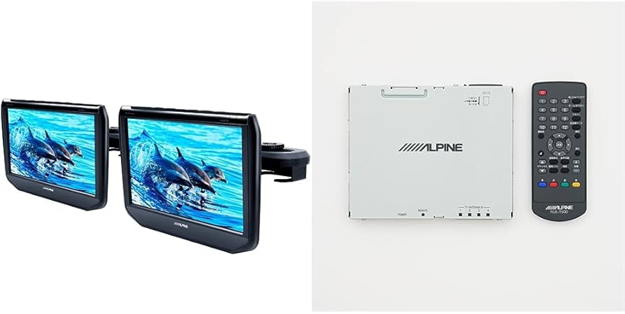 Amazon | アルパイン(ALPINE) 9型WSVGAヘッドレスト取付け型リア