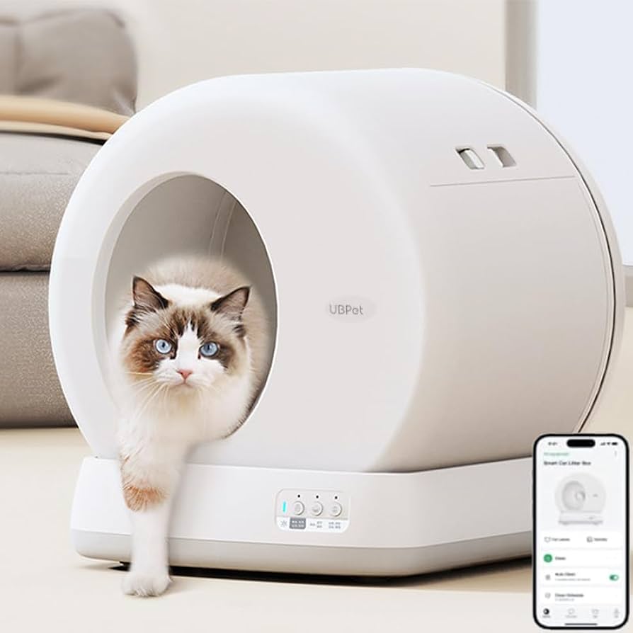 UBPET C20 自動猫トイレ ホワイト